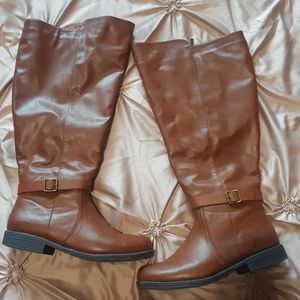 Wide Calf Knee High Boots